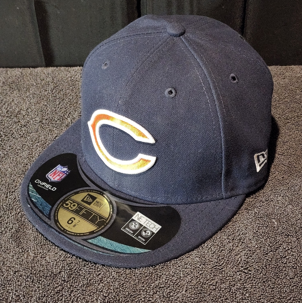 Chicago Bears New Era NFL Fitted Hat Men's 6 7/8